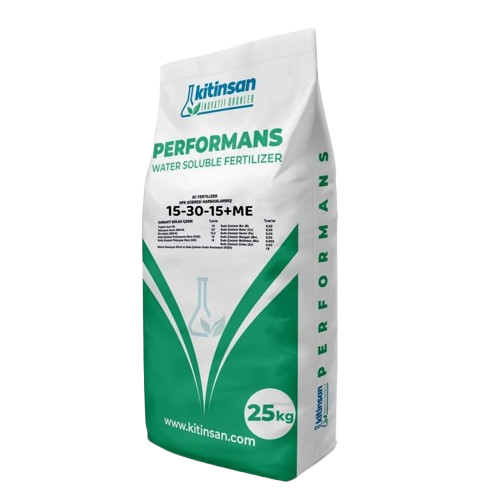Kitinsan Performance 15-30-15 + ME NPK Gübre 25 KG