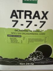 Genta Atrax 7-7-7 Dengeli Sıvı Organomineral Gübre 20 KG