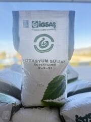 İgsaş Potasyum Sülfat 0-0-51 Gübre 25 KG