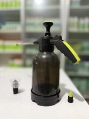 2 Litre UV Katkılı Basınçlı İlaçlama ve Köpük Pompası – Bahçe, Oto Yıkama ve Dezenfektan Siyah 2 Litre