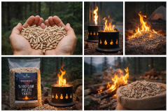 Üst Kalite %100 Organik Çam Peleti 6mm | Pelet Sobası Yakıtı | Yüksek Yanma Gücü 20 LT - 10 KG