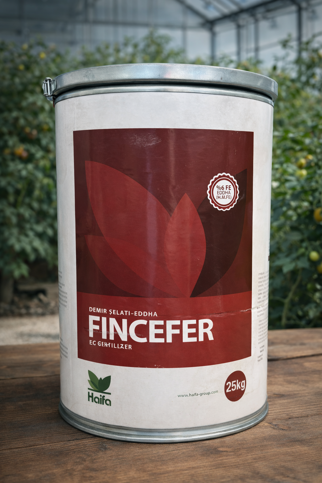Haifa Fincefer %6 EDDHA Demir Şelatı Gübre 25 KG
