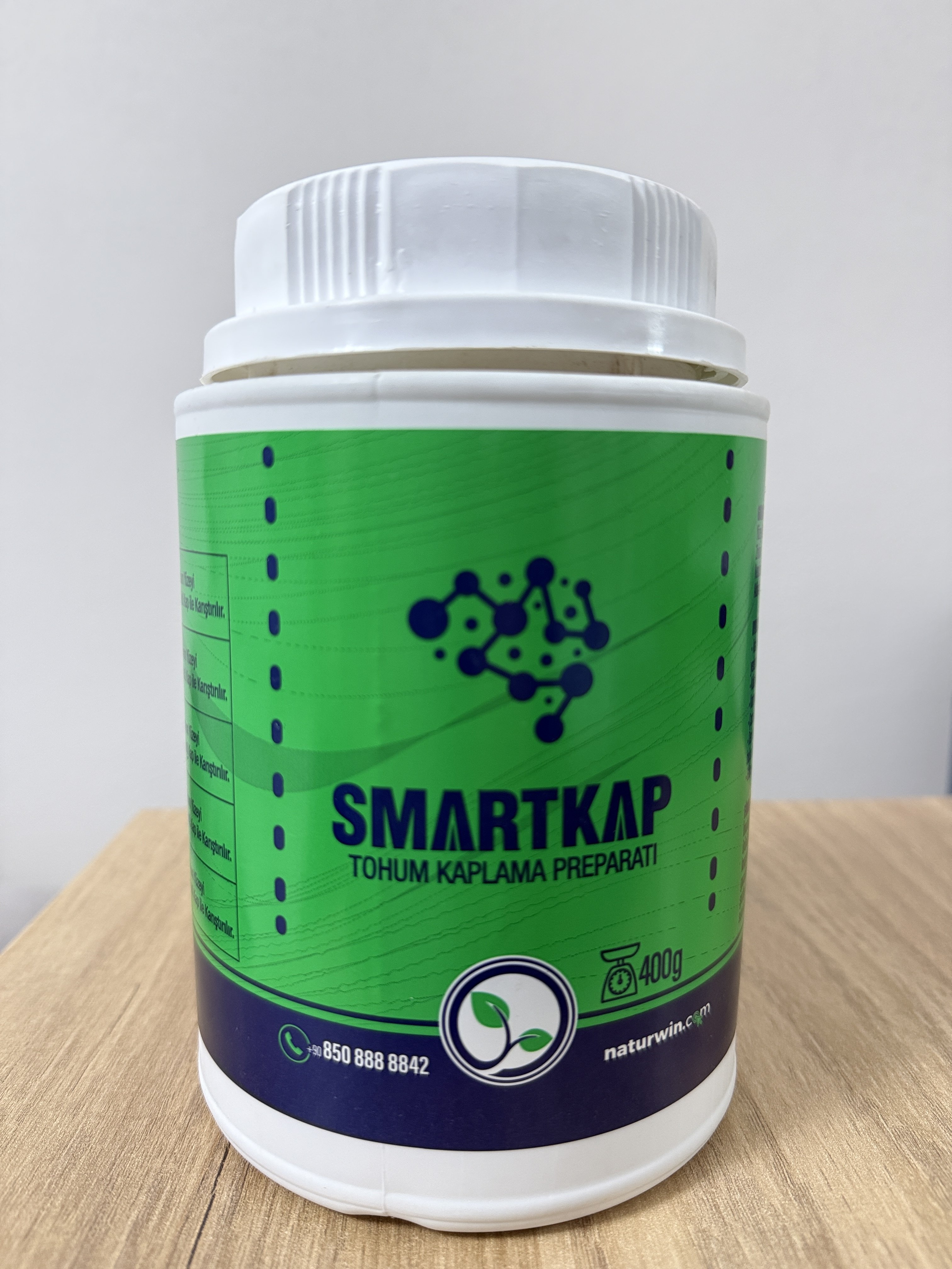 Naturwin Smartkap Tohum Kaplama Preparatı 400 gr | Mantar Hastalıklarına Karşı Üstün Koruma