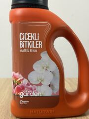 Naturwin Garden Çiçekli Bitkiler Sıvı Bitki Besini – 600 ml | Bol Çiçeklenme ve Canlı Renkler İçin