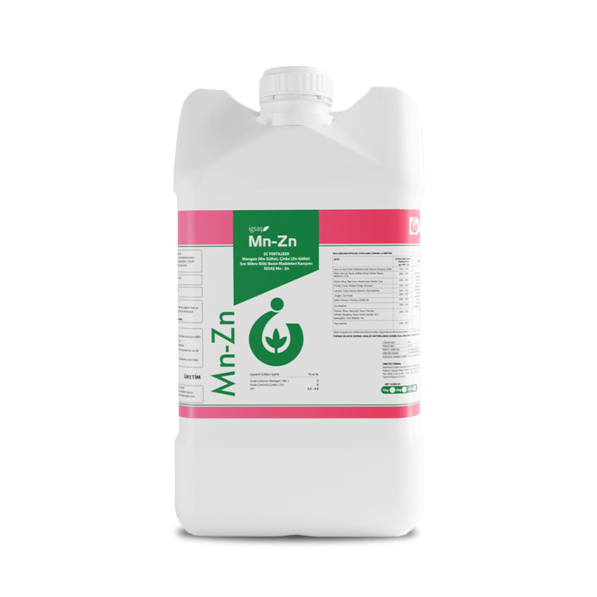 İgsaş Mn-Zn Mangan Çinko içerikli Sıvı Gübre 20 Litre Eski Ambalaj