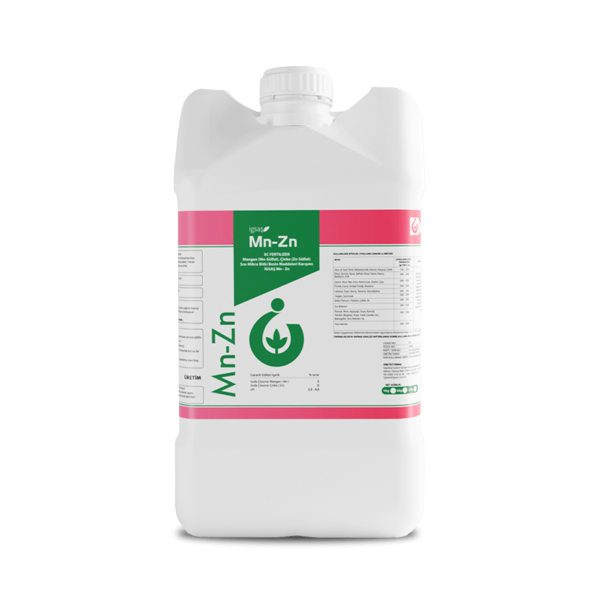 İgsaş Mn-Zn Mangan Çinko içerikli Sıvı Gübre 20 Litre Eski Ambalaj