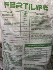 Orgüb Fertilife Leonardit Gübre – Humik Fulvik, Kalsiyum Silisyum ve Kükürt İçerikli | 25 KG
