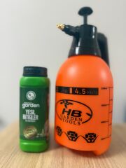 Akan Tarım Yeşil Bitkiler Bakım Seti | Naturwin Garden Yeşil Bitkiler Sıvı Bitki Besini + 2 Lt Sprey