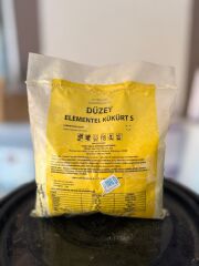 Düzey Elemental Toz Kükürt Orjinal Paketli Ambalaj 1 KG