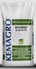 Doktor Tarsa KEMAGRO 15-30-15 Çiçeklendirici NPK Gübresi 25 KG