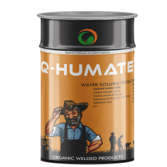 Orgüb Q-HUMATE Hümik ve Fulvik Asit içerikli Potasyum Humat 10 KG