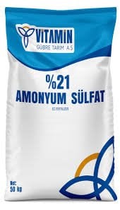 Vitamin Şeker Gübre %21 Amonyum Sülfat 25 KG
