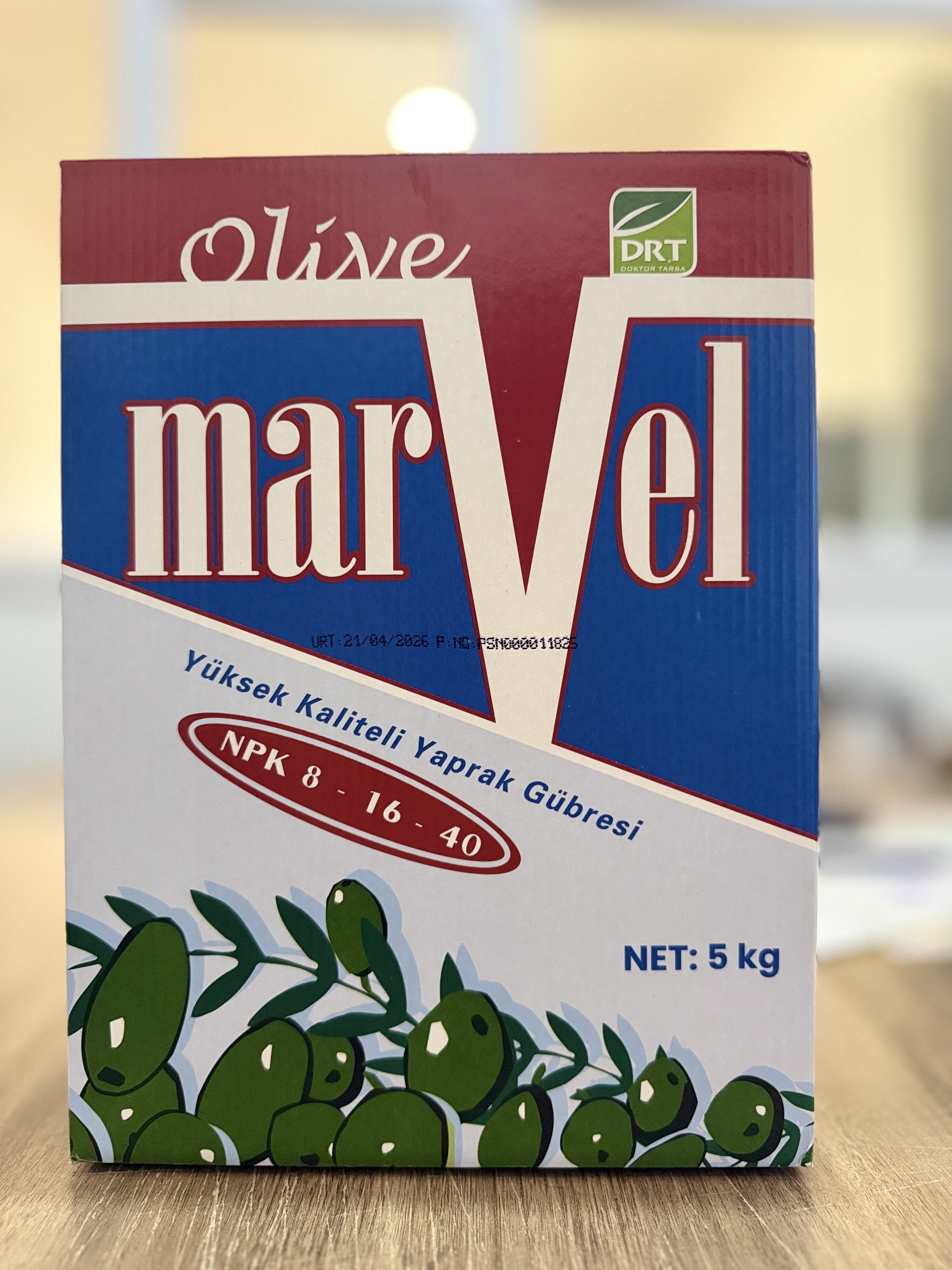Speedfol Olive Marvel 8-16-40 Gübre – 5 KG | Zeytine Özel Meyve İrileştirici ve İç Doldurucu NPK Gübre