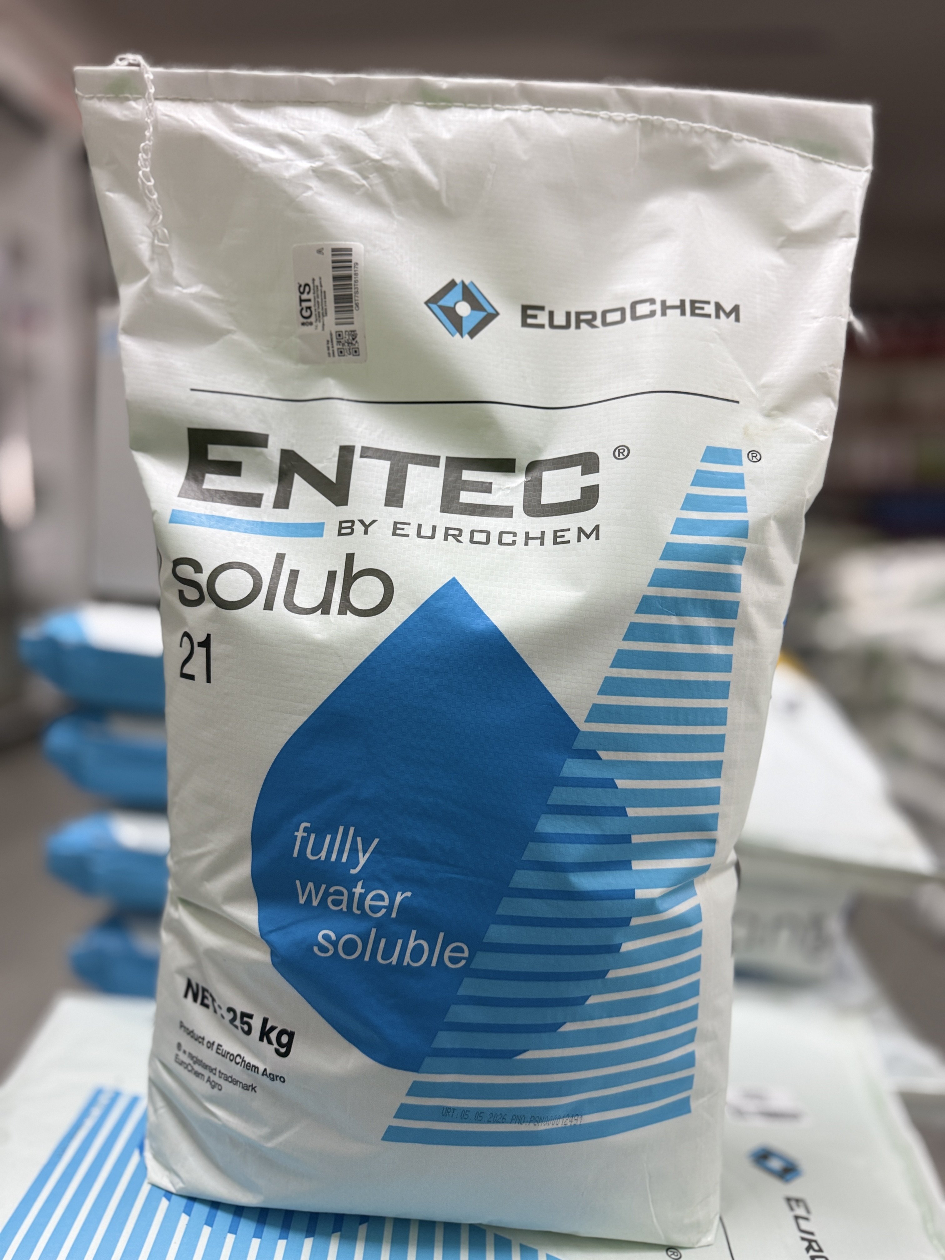 Eurochem Entec Soulb 21 | Akıllı Şeker | Yavaş Salınımlı Gübre 25 Kg
