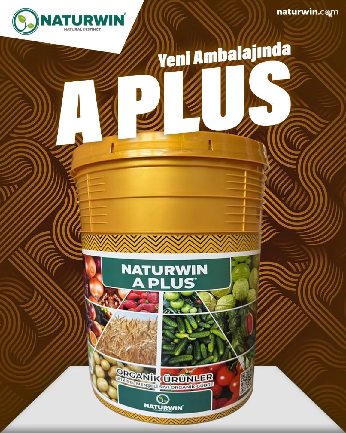 Naturwin A Plus Potasyum içerikli Yüksek Kaliteli Organik Gübre 20 Lt
