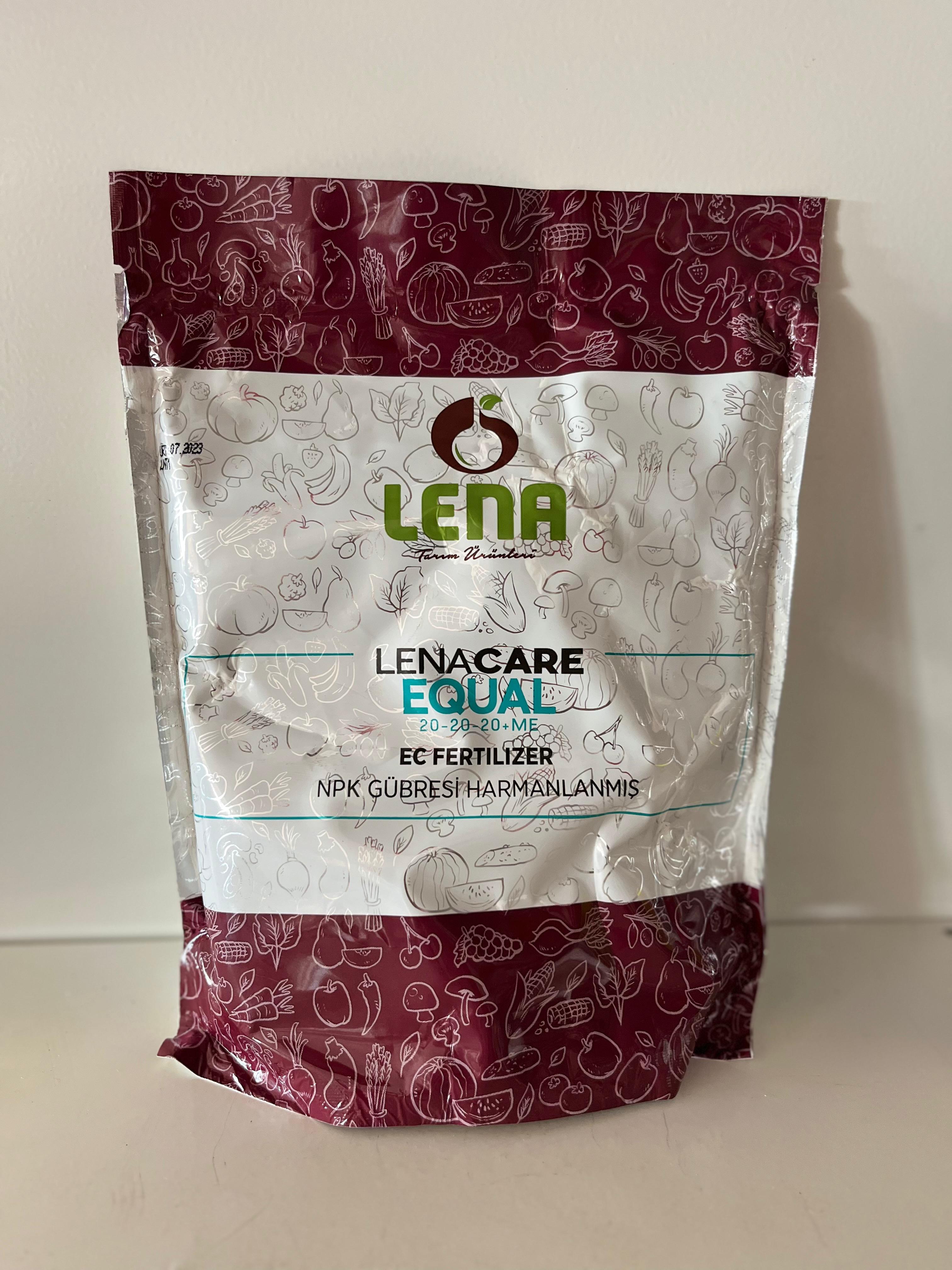Lenacare Equal 20-20-20 Dengeli NPK Yaprak Gübresi Eski Ambalaj 10 Adet Toplam 10 KG