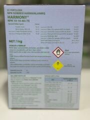 Doktor Tarsa Harmony 10-10-40 + TE Meyve İritici Yaprak Gübresi 1 KG