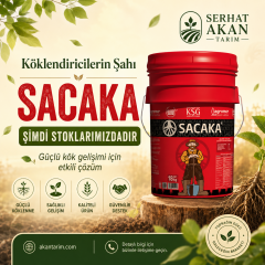 Agromer SACAKA Köklendirici Sıvı Fulvik Asit Bitkisel Menşeli Organik Jel Gübre 18 KG