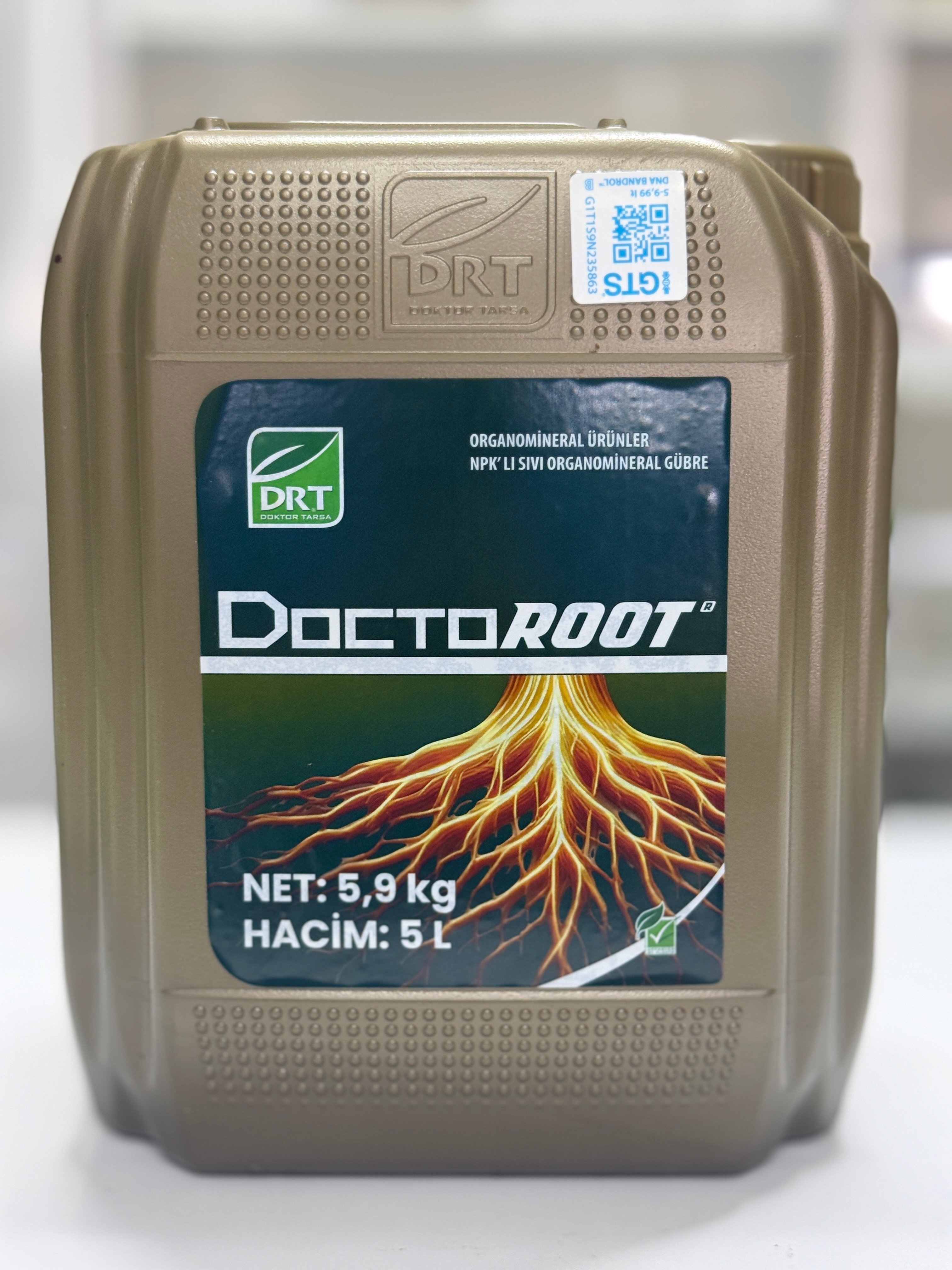 Docto Root Mikro Element ve NPK'LI Köklendirici Sıvı Organomineral Gübre 5 Lt