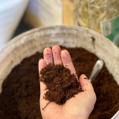 Akan Tarım Cocopeat İthal Hindistan Cevizi Torfu 8-10 KG ≈ 130-140 LT