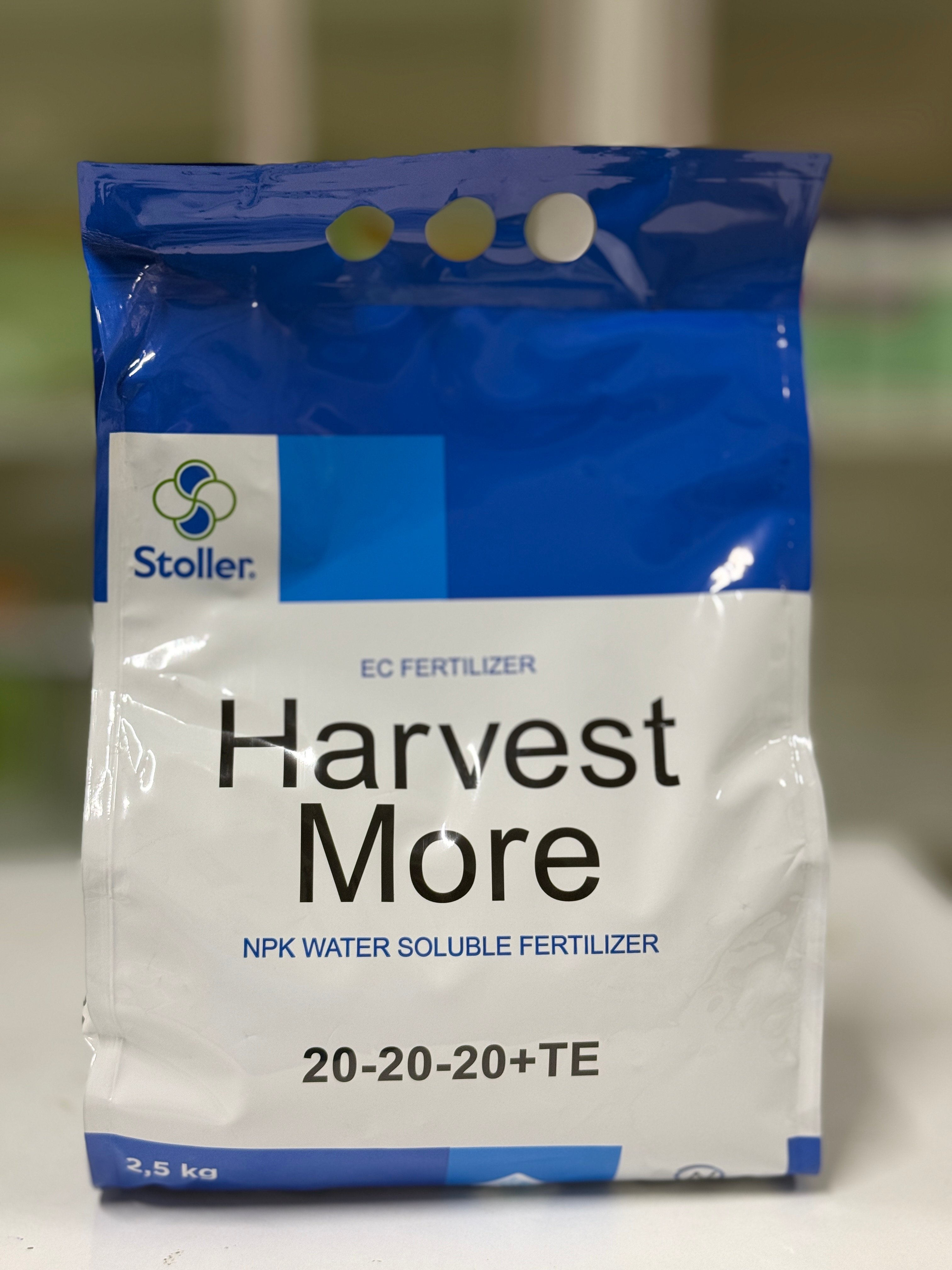 Stoller Harvest More 20-20-20 + TE Dengeli NPK Gübresi 2.5 KG