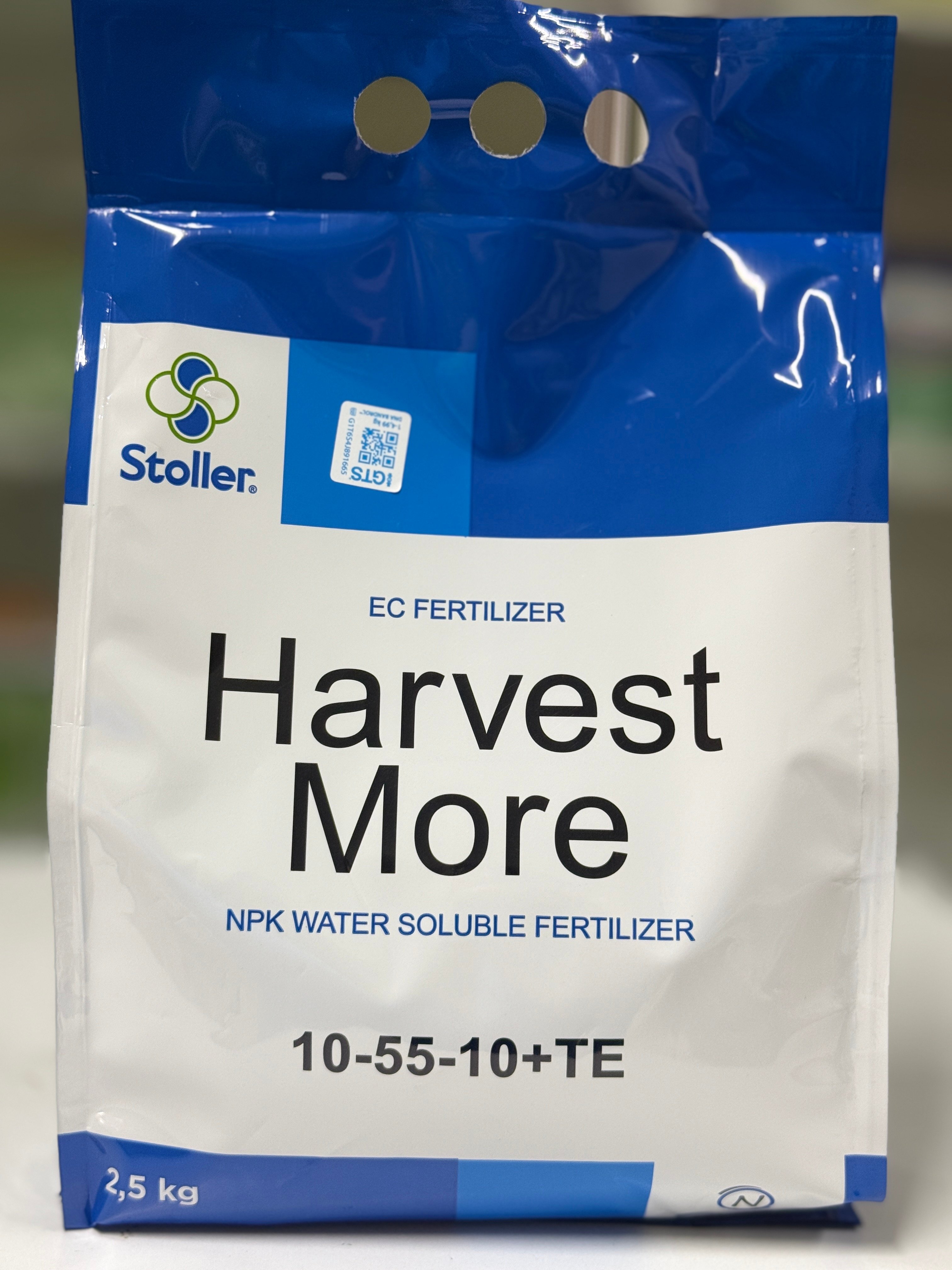 Stoller Harvest More 10-55-10 + TE Çiçeklendirici NPK Gübresi 2.5 KG