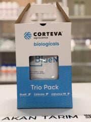 Corteva Trio Pack Mikrobiyal Azot Bağlayıcı Gübre - Blue N - Liqhumus - Cellerate 3'lü Set