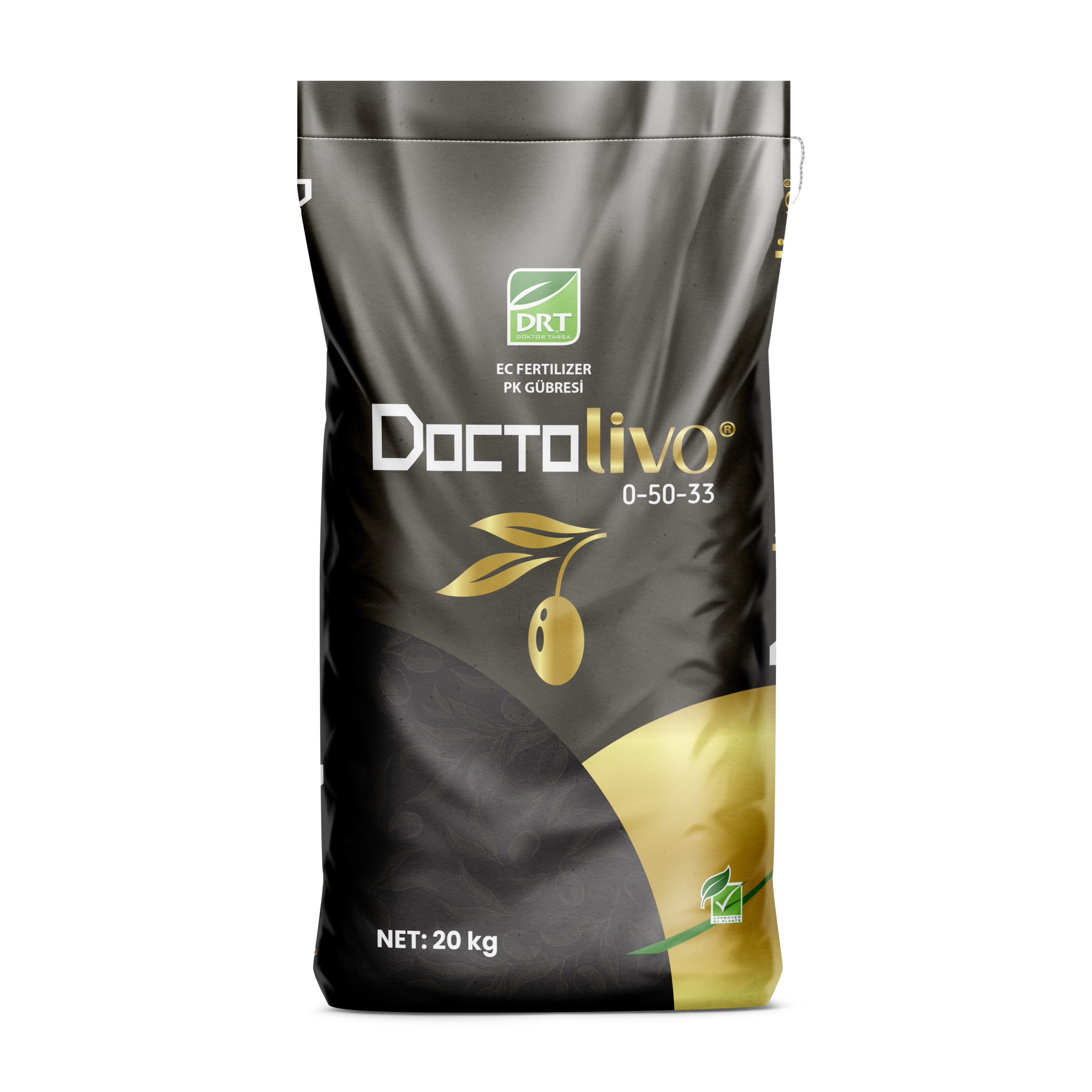 Doktor Tarsa DoctoLivo 0-50-33 Yüksek Fosfor ve Potasyum içerikli Zeytin Hasat Arttırıcı ve Kolaylaştırıcı Gübre 20 KG