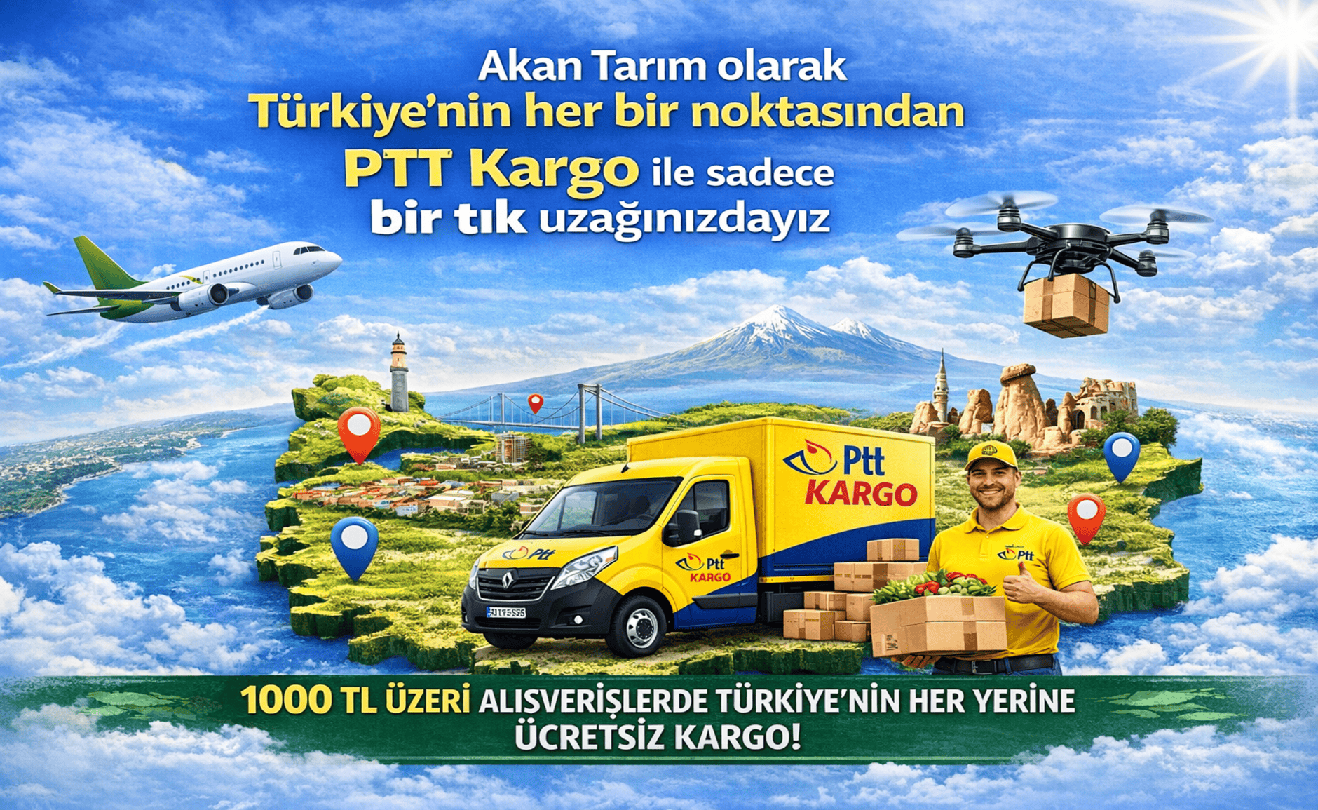 Akan Tarım Dev Çiftçi Destek Pakedi